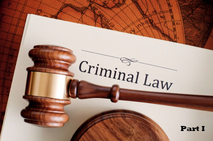 The Criminal Law Process and You, Part 1